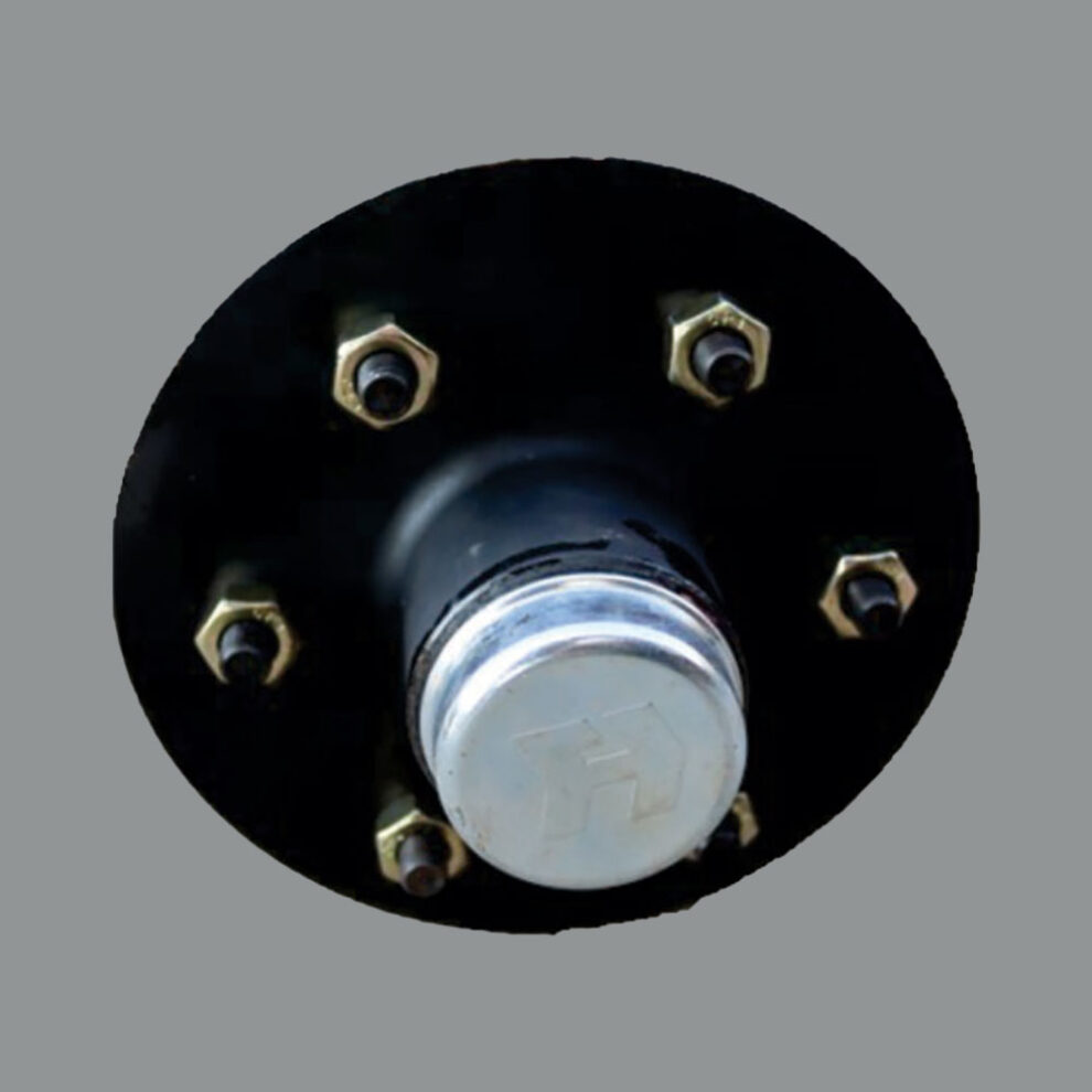 HENRED Leicht 2500kg, 50mm SQ Unbraked Axle Full Beam, 2000mm