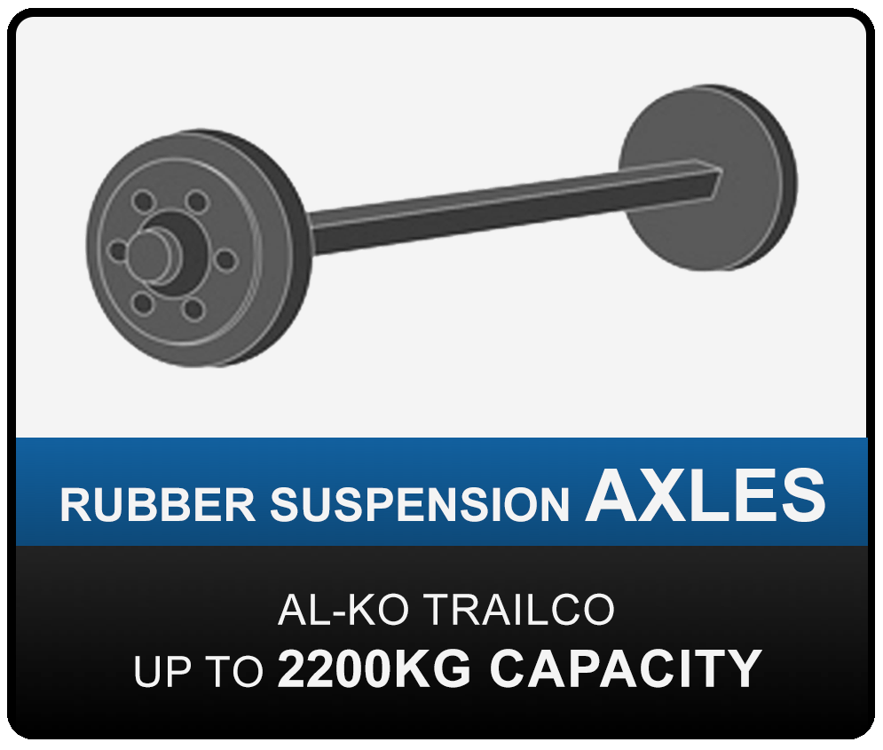 ALKO Rubber Suspension Axles Archives Trailers 4 Sale